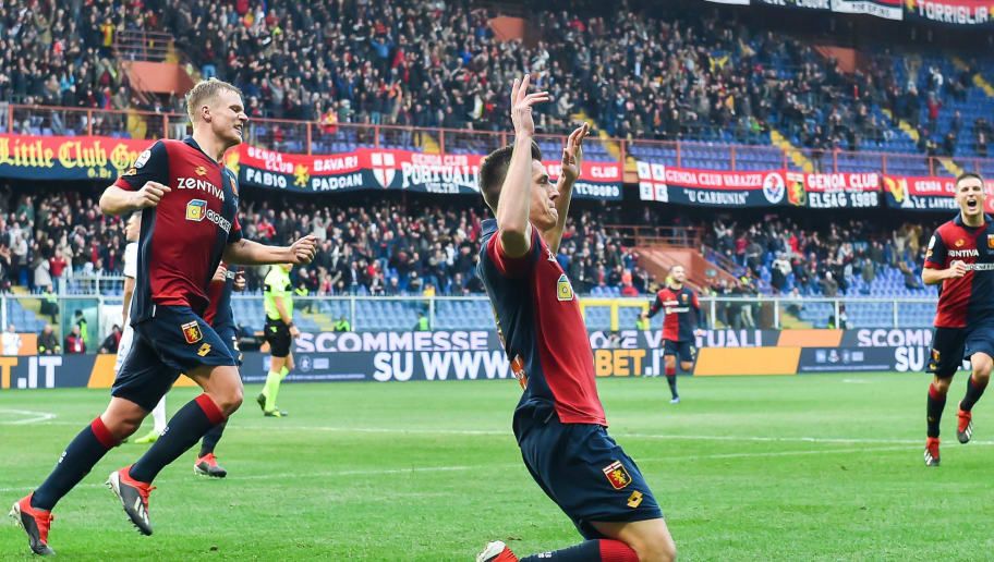  热那亚锋霸独中三元，助球队逃离降级区